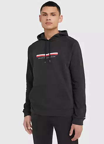 Tommy Hilfiger Logo Print Hoodie | Grattan