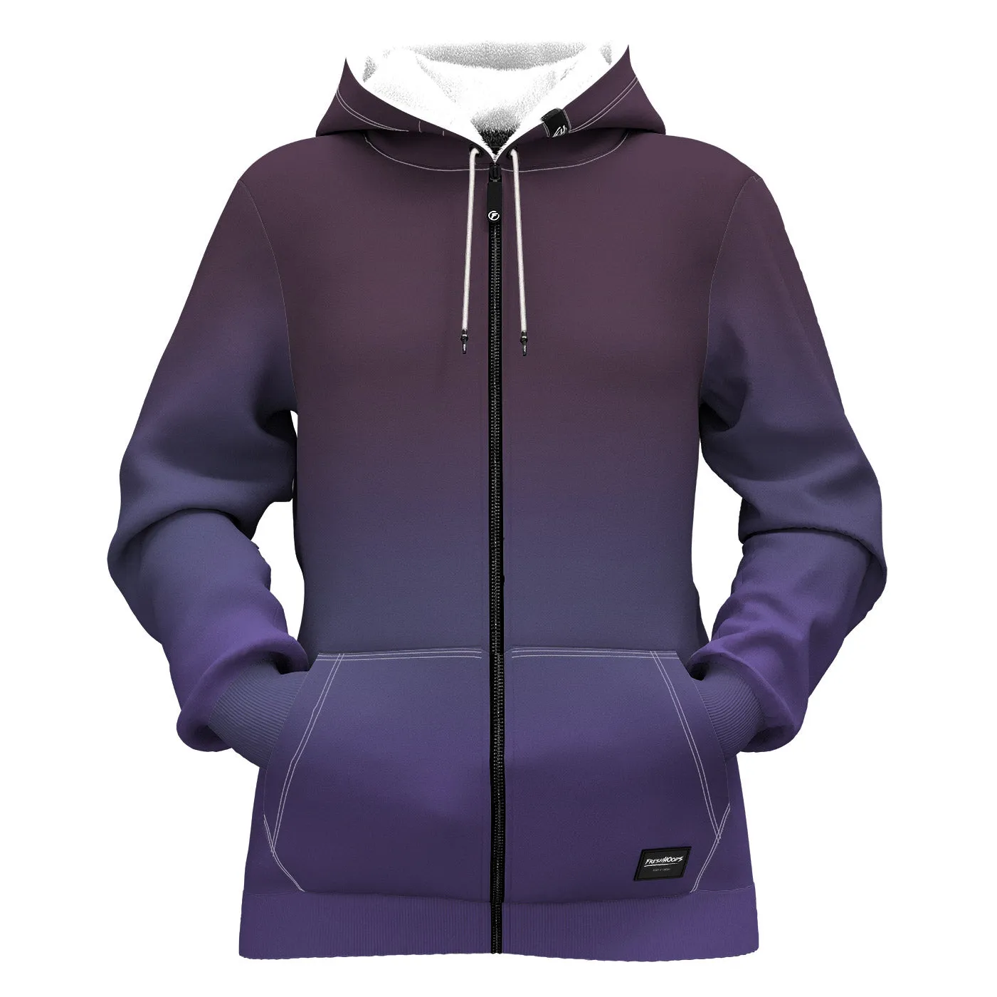 True Mind Women Zip Up Hoodie