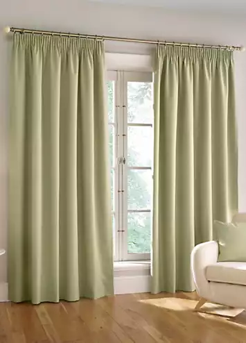 Tyrone Harvard Textured Pair of Standard Header Blackout Thermal Curtains | Kaleidoscope