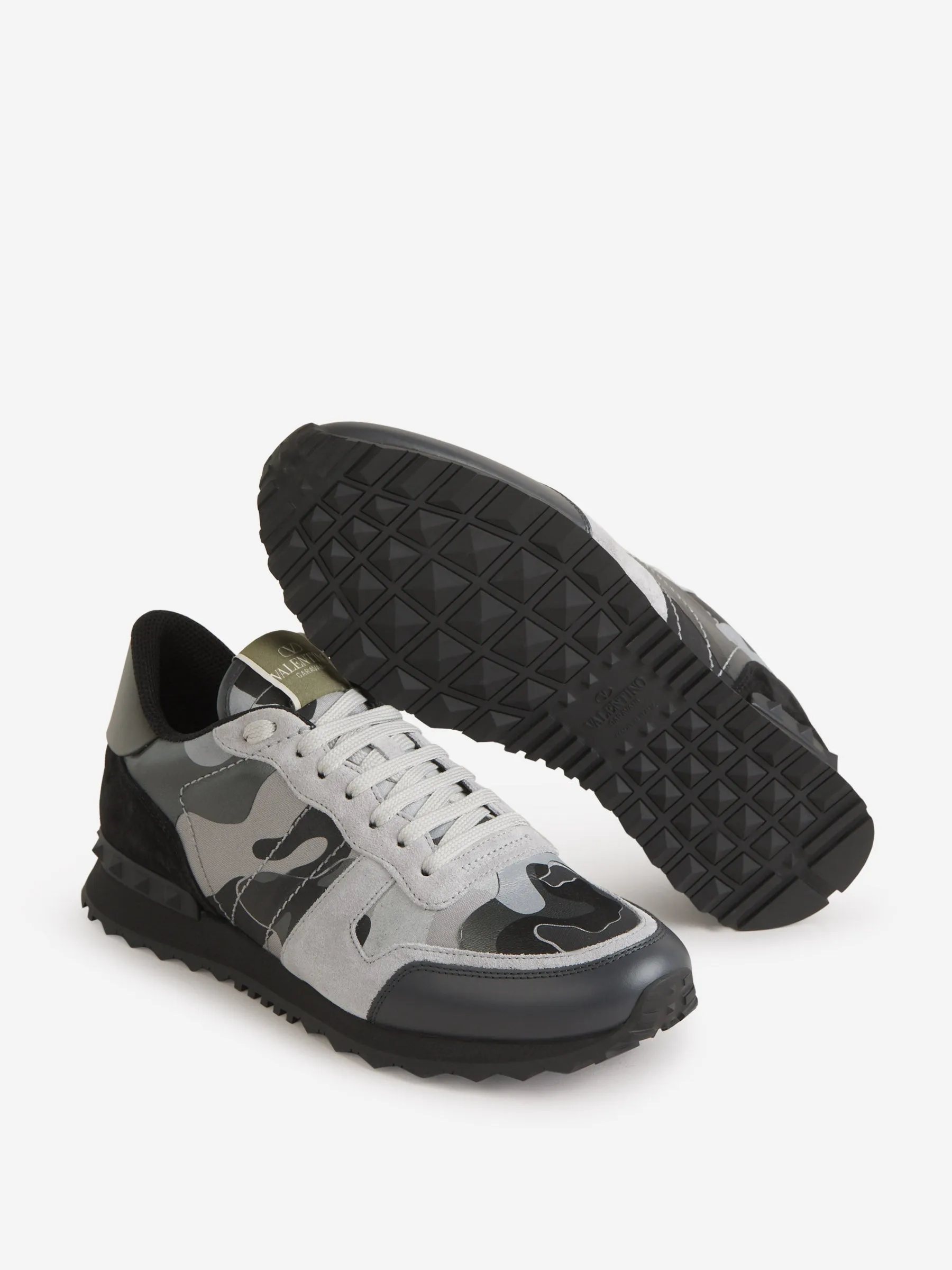 Valentino Garavani Rockrunner Camouflage Sneakers 