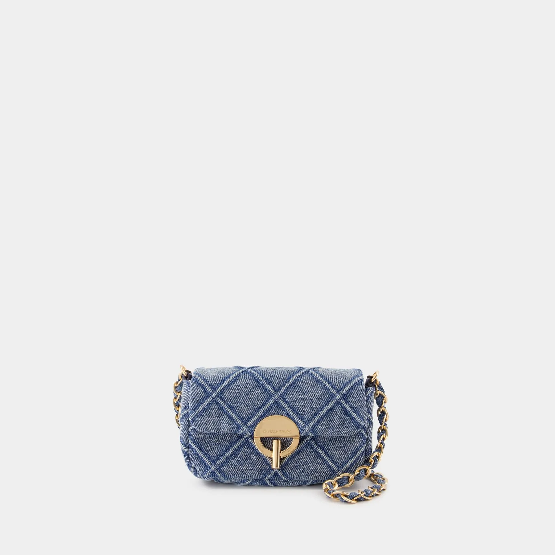 Vanessa Bruno  Nano Moon Crossbody - Vanessa Bruno - Cotton - Blue