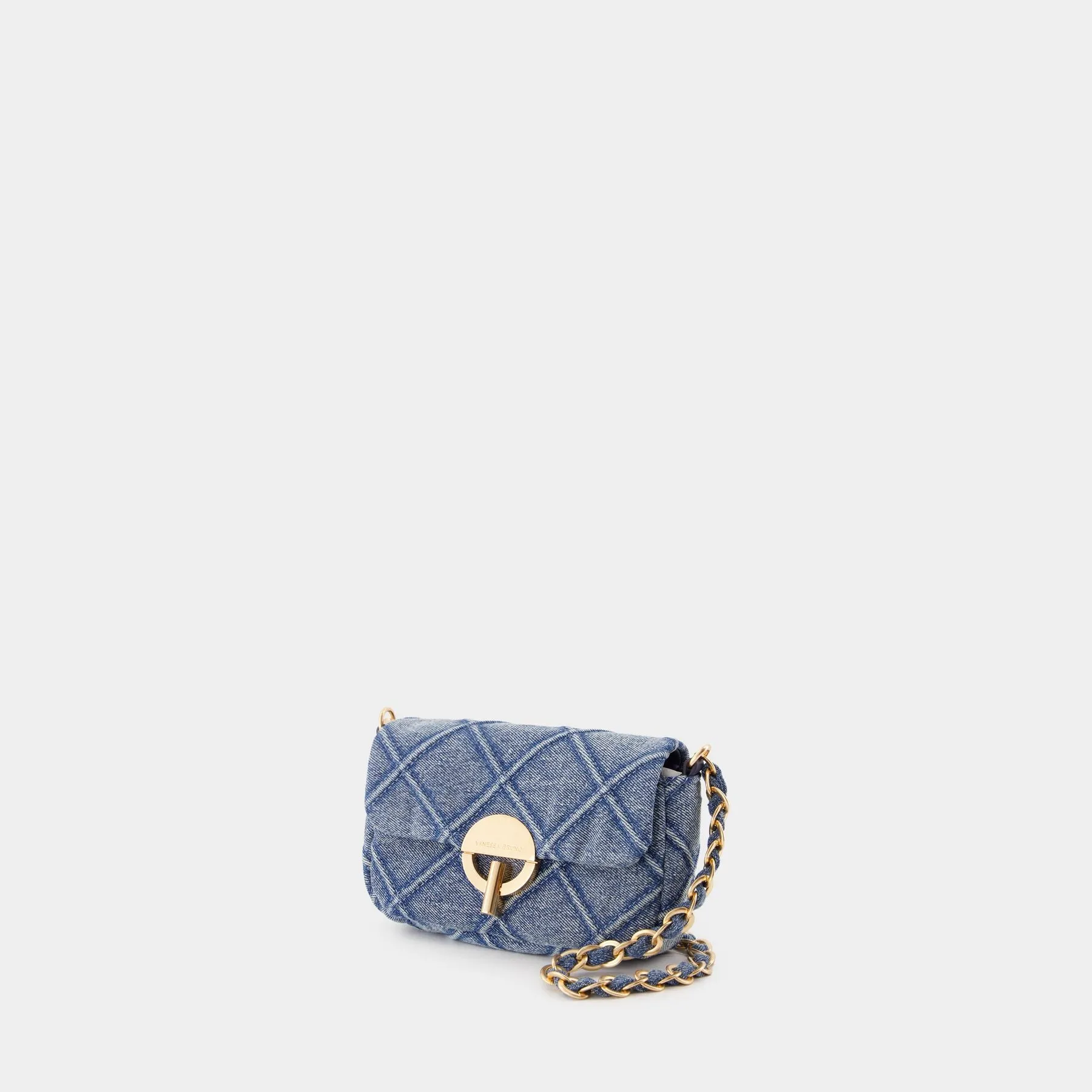 Vanessa Bruno  Nano Moon Crossbody - Vanessa Bruno - Cotton - Blue