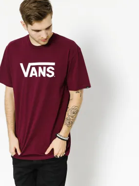 Vans T-shirt Classic (burgundy/white)