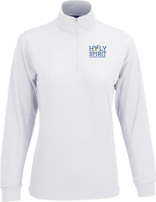 Vansport Ladies Mesh 1/4-Zip Tech Pullover