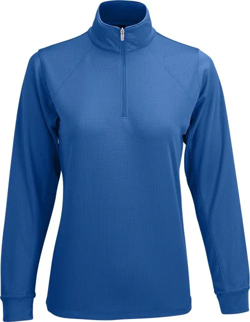 Vansport Ladies Mesh 1/4-Zip Tech Pullover