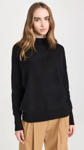 Vince   Boiled Funnel Neck Pullover 