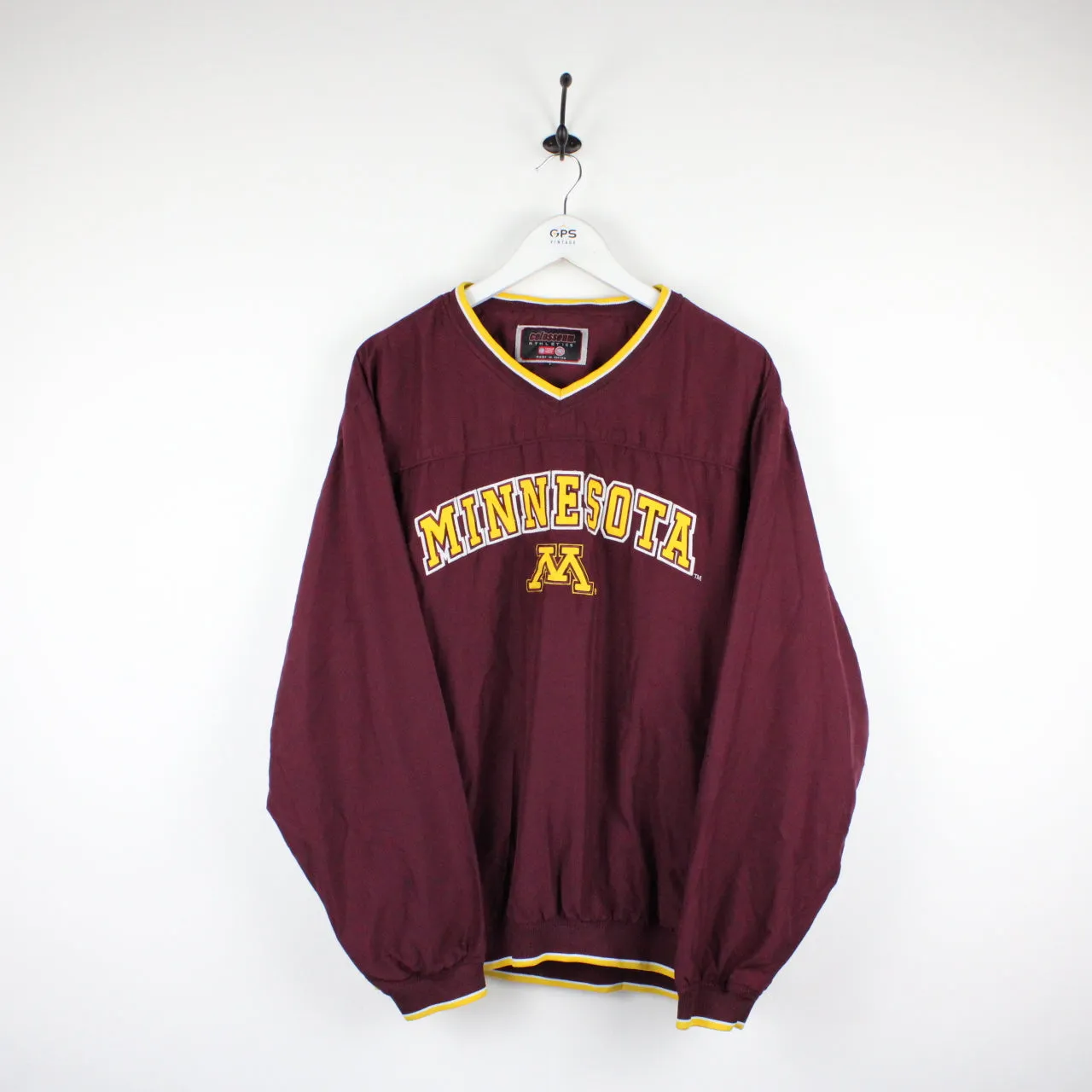 Vintage COLOSSEUM MINNESOTA GOPHERS Windbreaker | Large