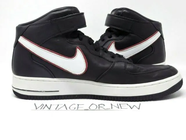 VTG 2004 Nike Air Force 1 Mid Michael Vick Atlanta Falco...