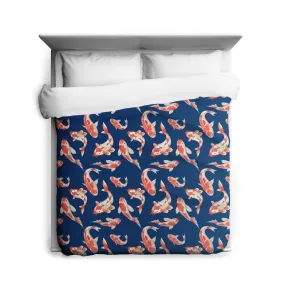 Why So Koi Duvet Cover