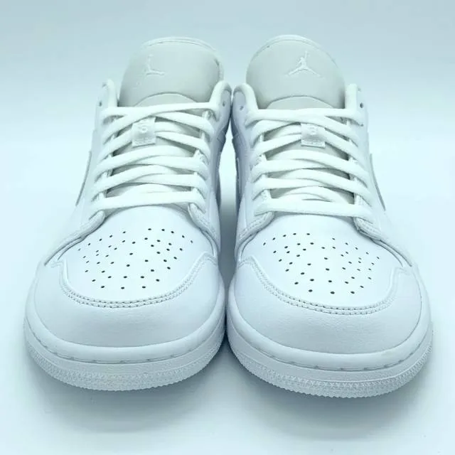 WMNS Nike Air Jordan 1 Low 5-12 Triple White AO9944-111