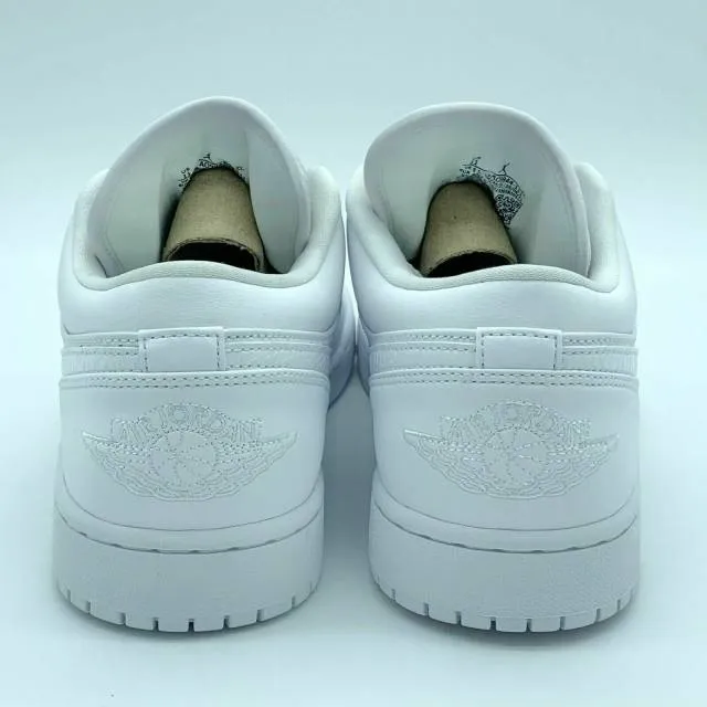 WMNS Nike Air Jordan 1 Low 5-12 Triple White AO9944-111